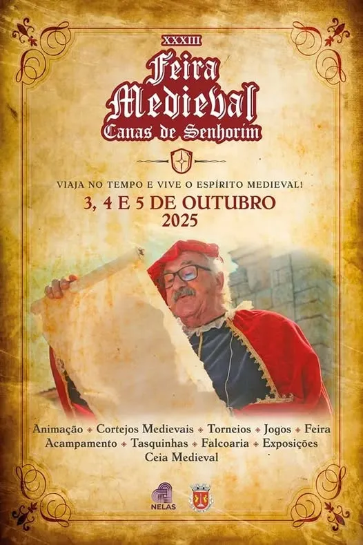 Feira Medieval de Canas de Senhorim 2025
