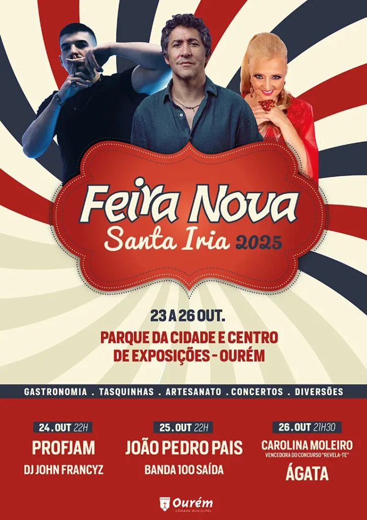 Feira Nova de Santa Iria 2025 em Ourém