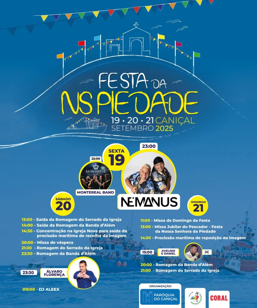 Festa da Senhora da Piedade 2025 em Caniçal