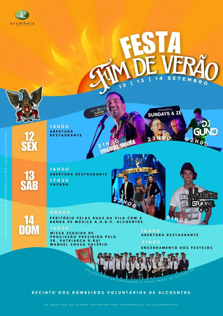 Última Festa de Verão 2025 em Azambuja