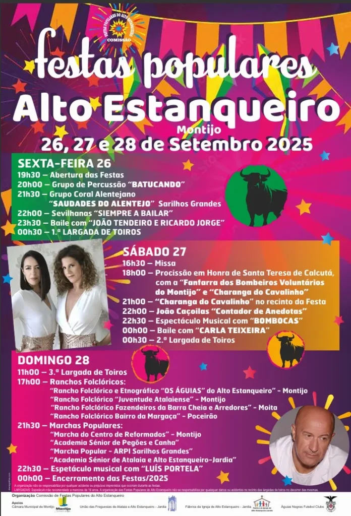Festas do Alto Estanqueiro 2025 em Alto do Estanqueiro