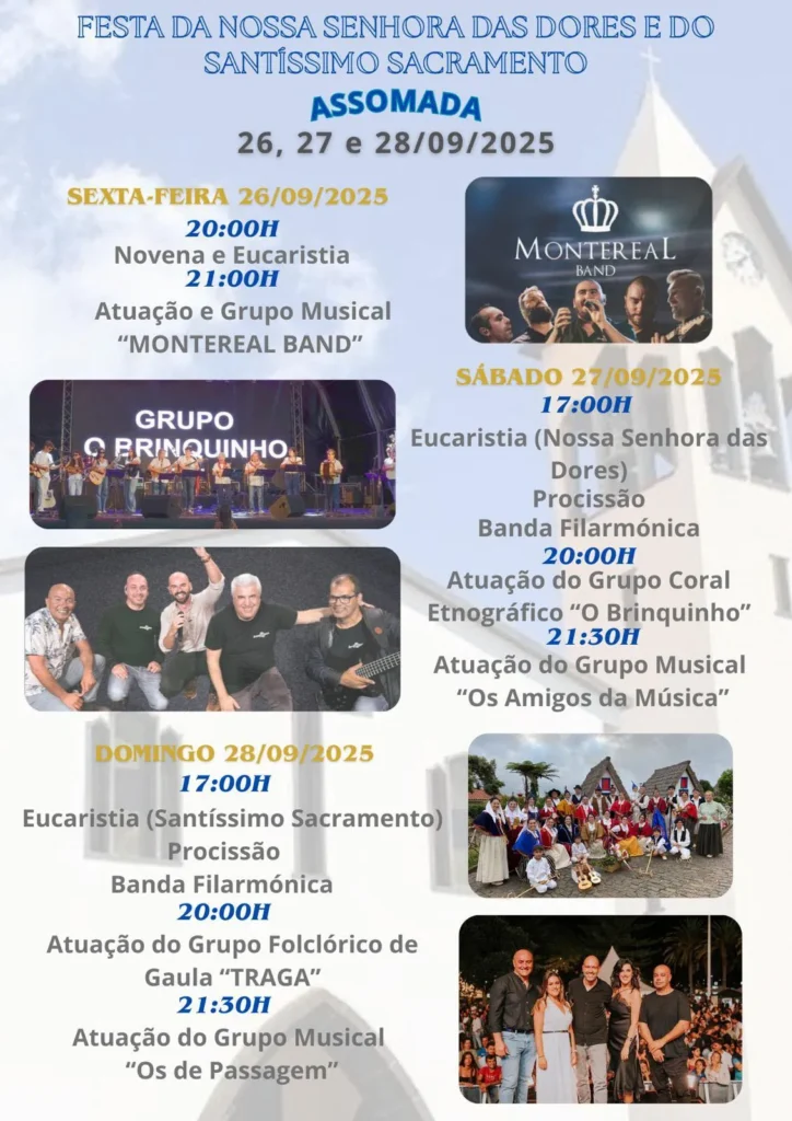 Festas do Santíssimo Sacramento 2025 em Assomada
