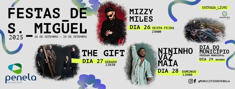 Festas de São Miguel 2025 em Penela