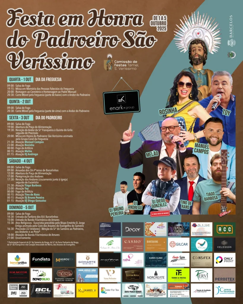 Festas de Tamel de São Verissimo 2025