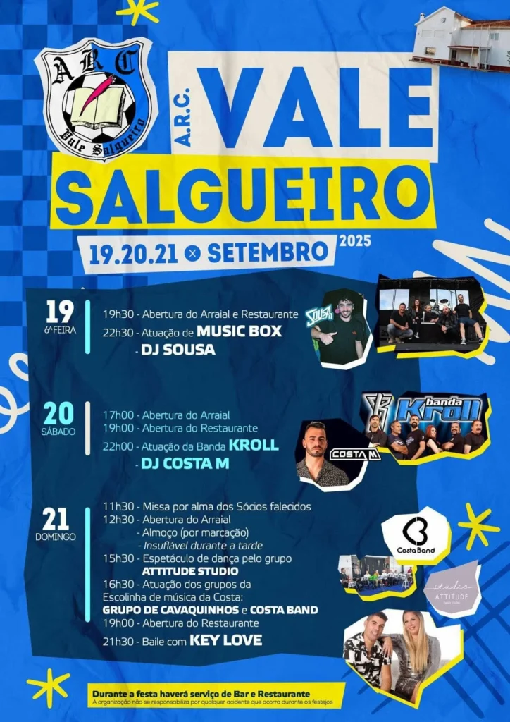 Festas de Vale Salgueiro 2025