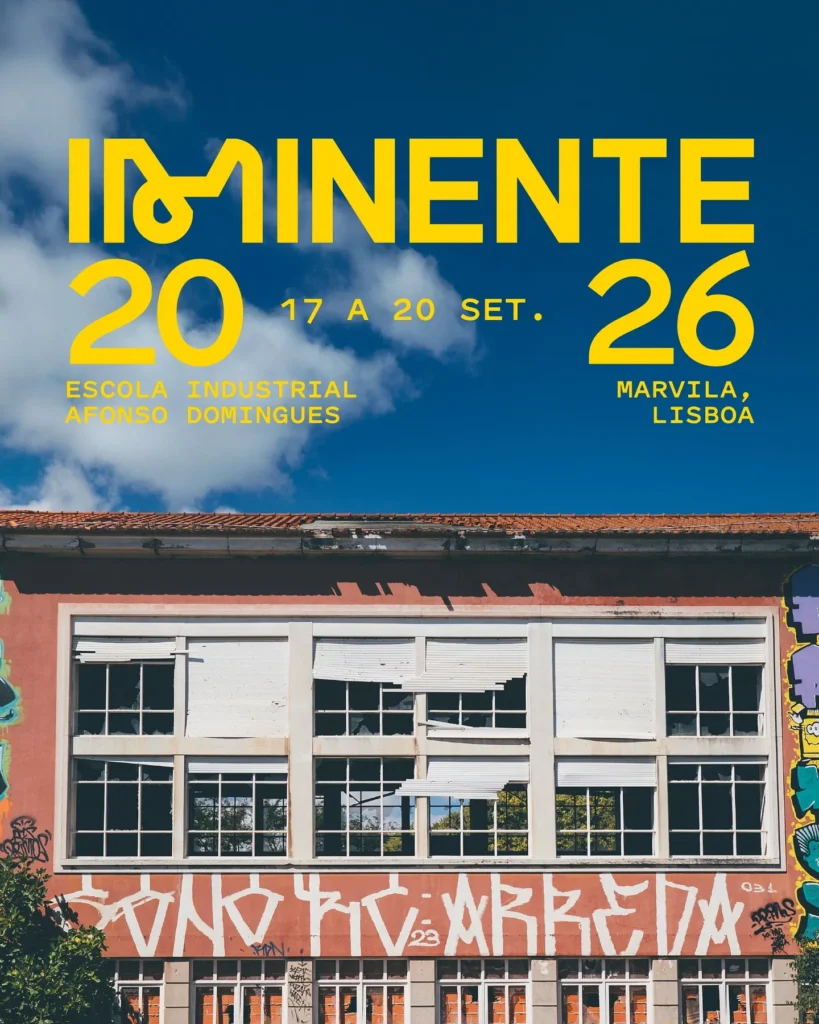 Festival Iminente 2026 em Lisboa