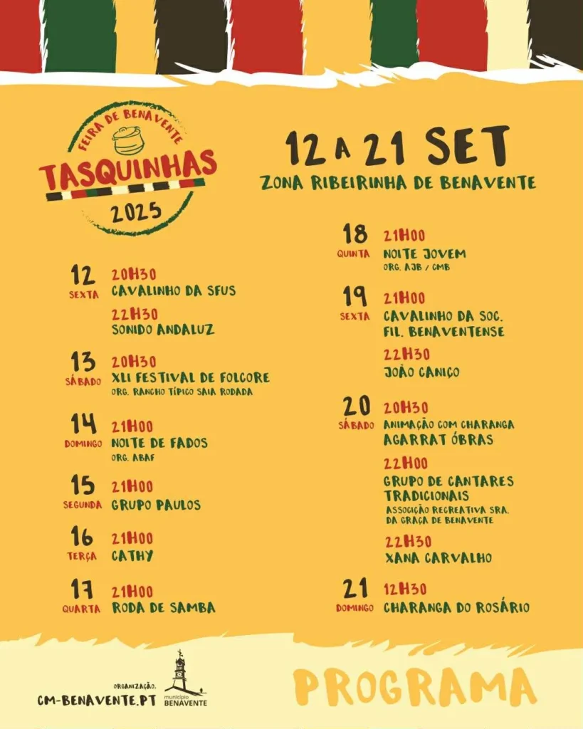 Tasquinhas de Benavente 2025