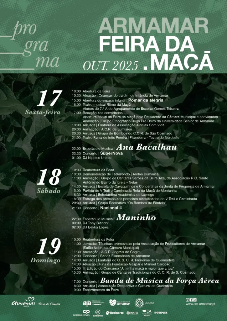 Feira da Maçã 2025 em Armamar