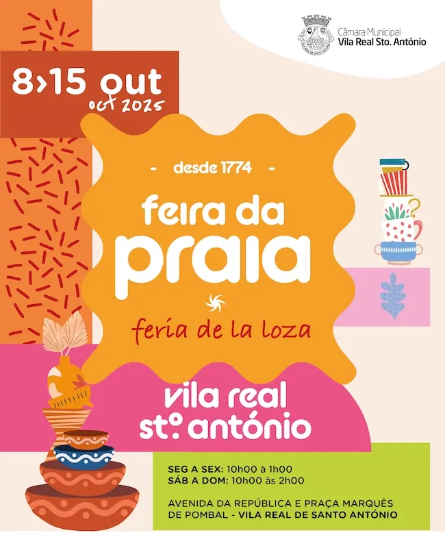 Feira da Praia 2025 em Vila Real de Santo António