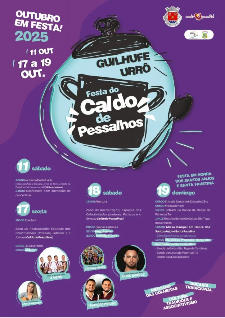 Festa do Caldo de Pessalhos 2025 em Guilhufe