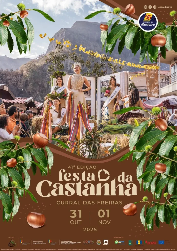 Festa da Castanha 2025 em Curral das Freiras