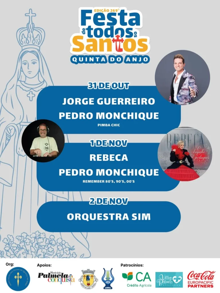 Festa de Todos os Santos 2025 em Quinta do Anjo
