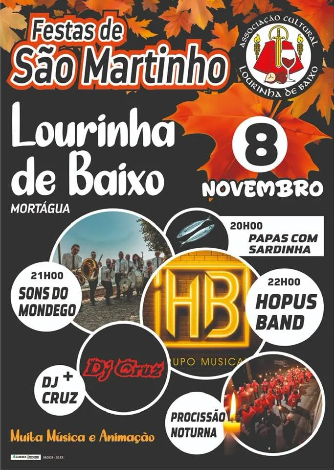 Festa de São Martinho 2025 em Lourinha de Baixo