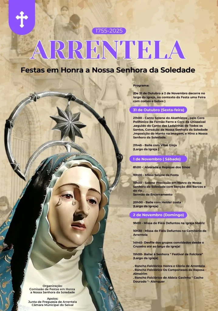 Festas da Senhora da Soledade 2025 em Arrentela