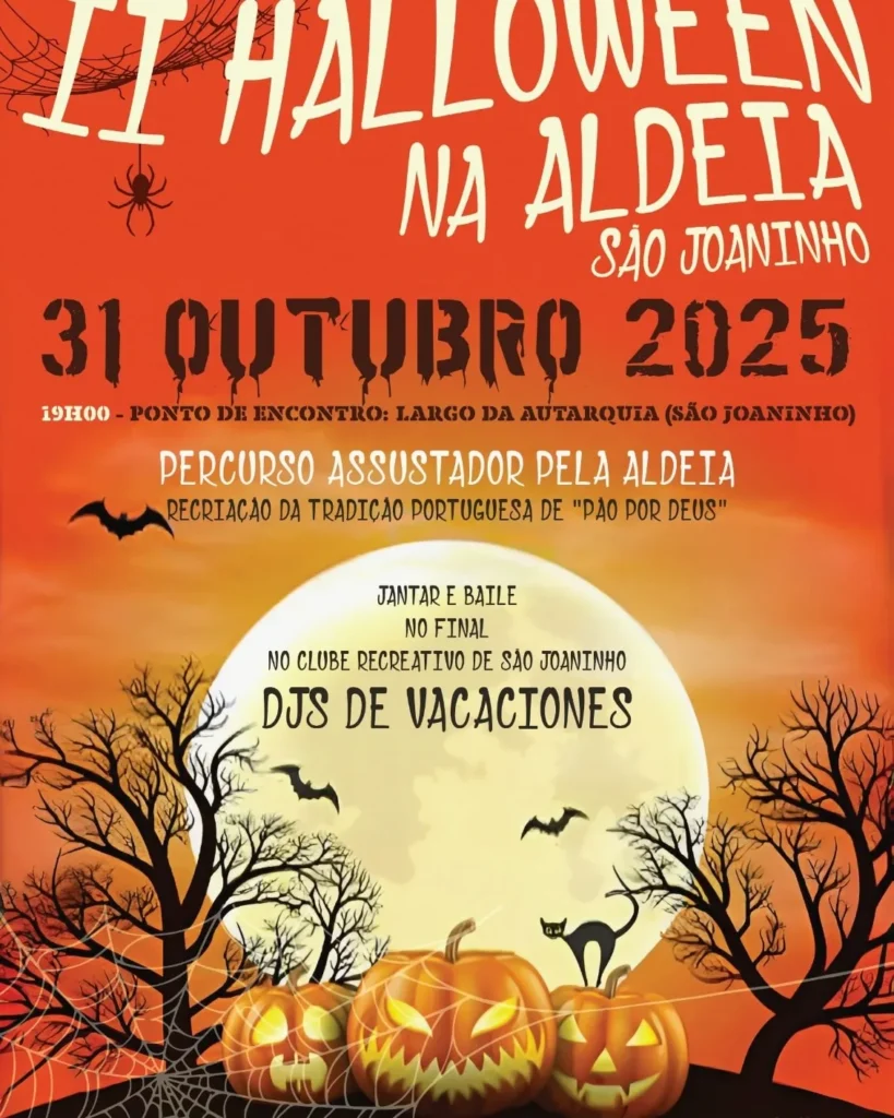 Halloween de São Joaninho 2025