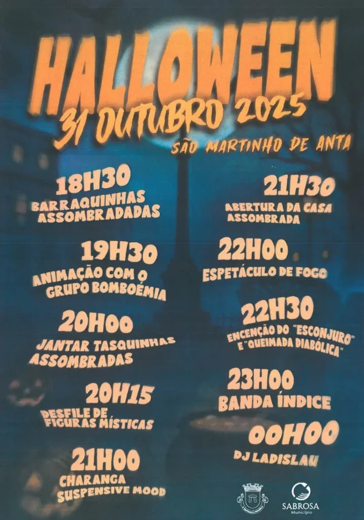 Halloween de São Martinho de Anta 2025