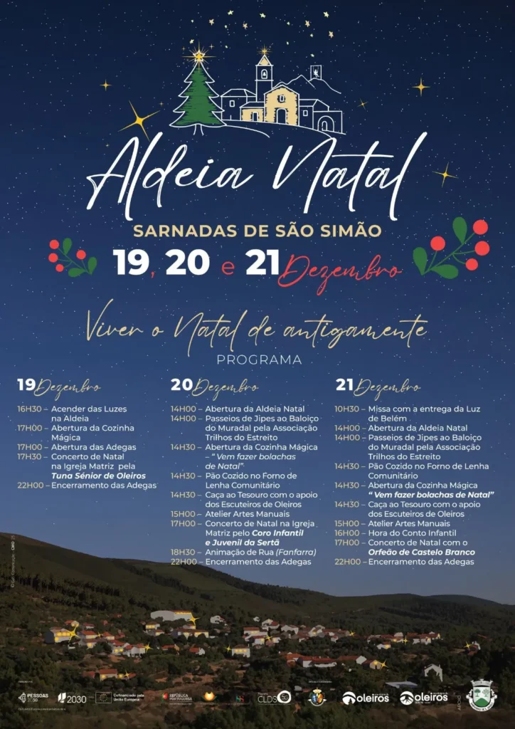 Aldeia de Natal de Sarnadas de São Simão 2025