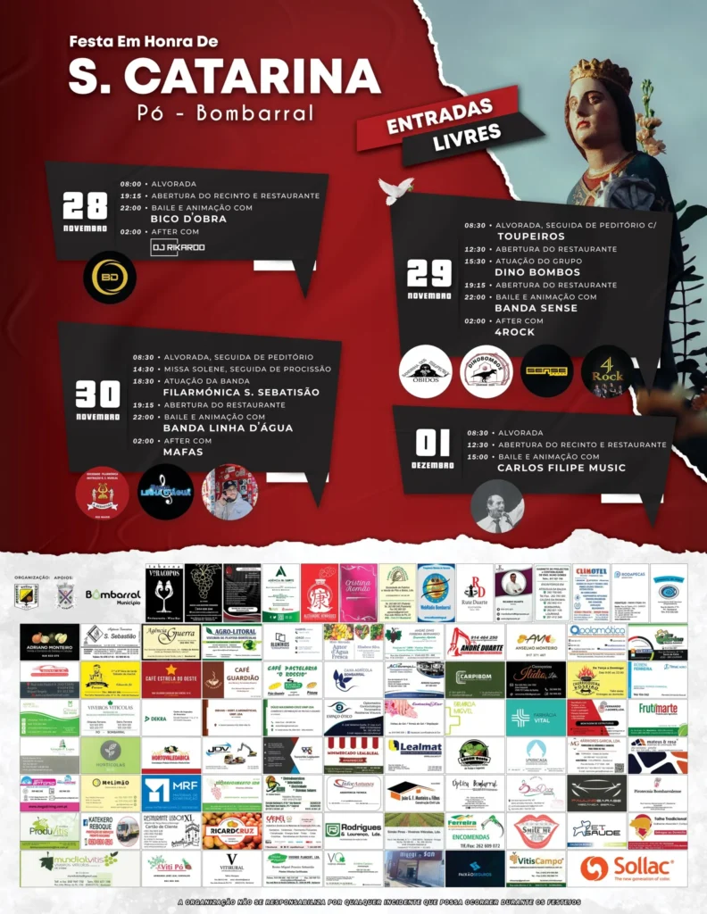 Feira de Santa Catarina 2025 em Pó