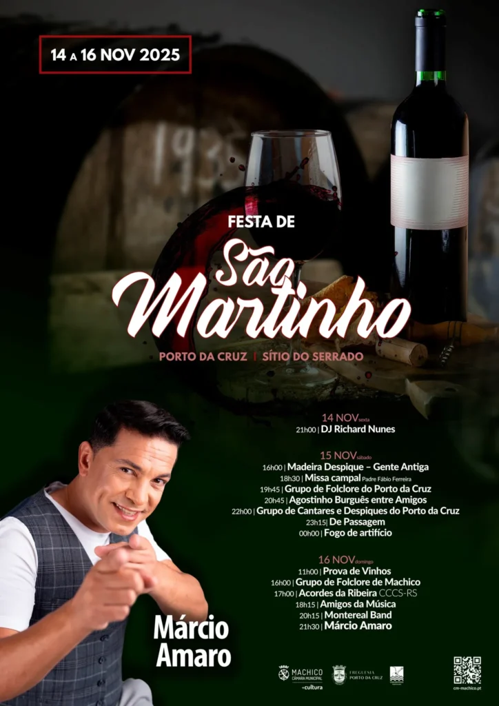 Festa de São Martinho 2025 em Porto da Cruz