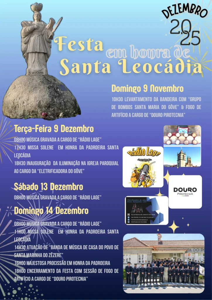 Festa de Santa Leocádia 2025