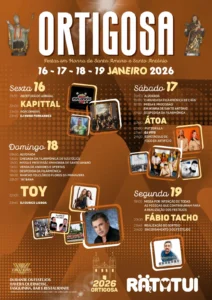 Festas de Santo Amaro 2026 em Ortigosa