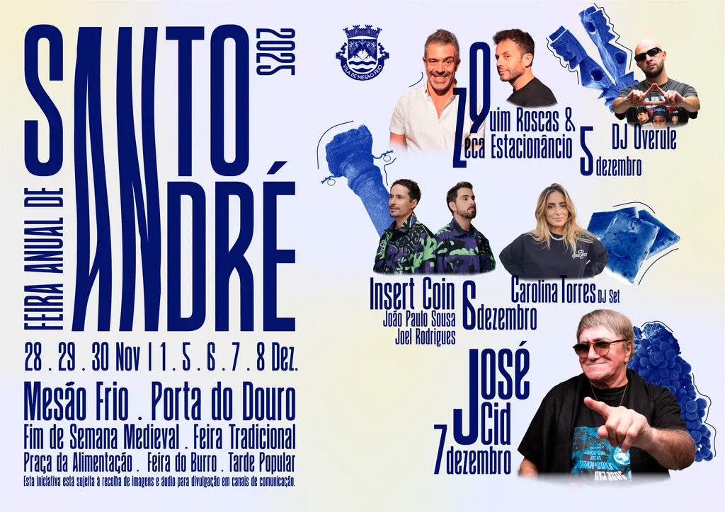 Feira Anual de Santo André 2025 em Mesão Frio