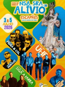 Festas da Senhora do Alívio 2026 em Escapães