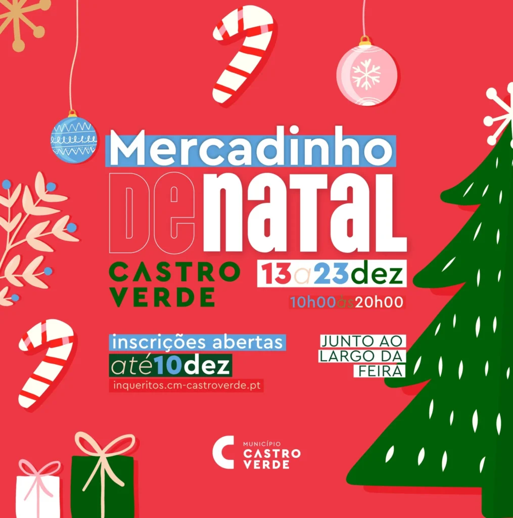 Mercadinho de Natal 2025 em Castro Verde