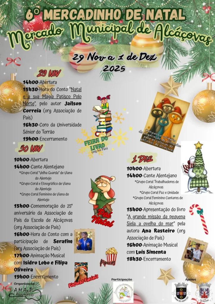 Mercado de Natal de Alcáçovas 2025