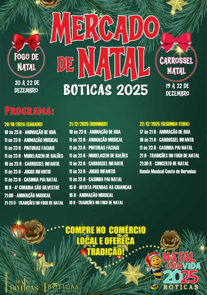 Mercado de Natal de Boticas 2025