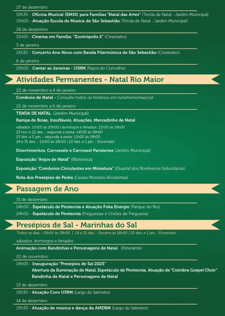 Passagem de Ano de Rio Maior 2025