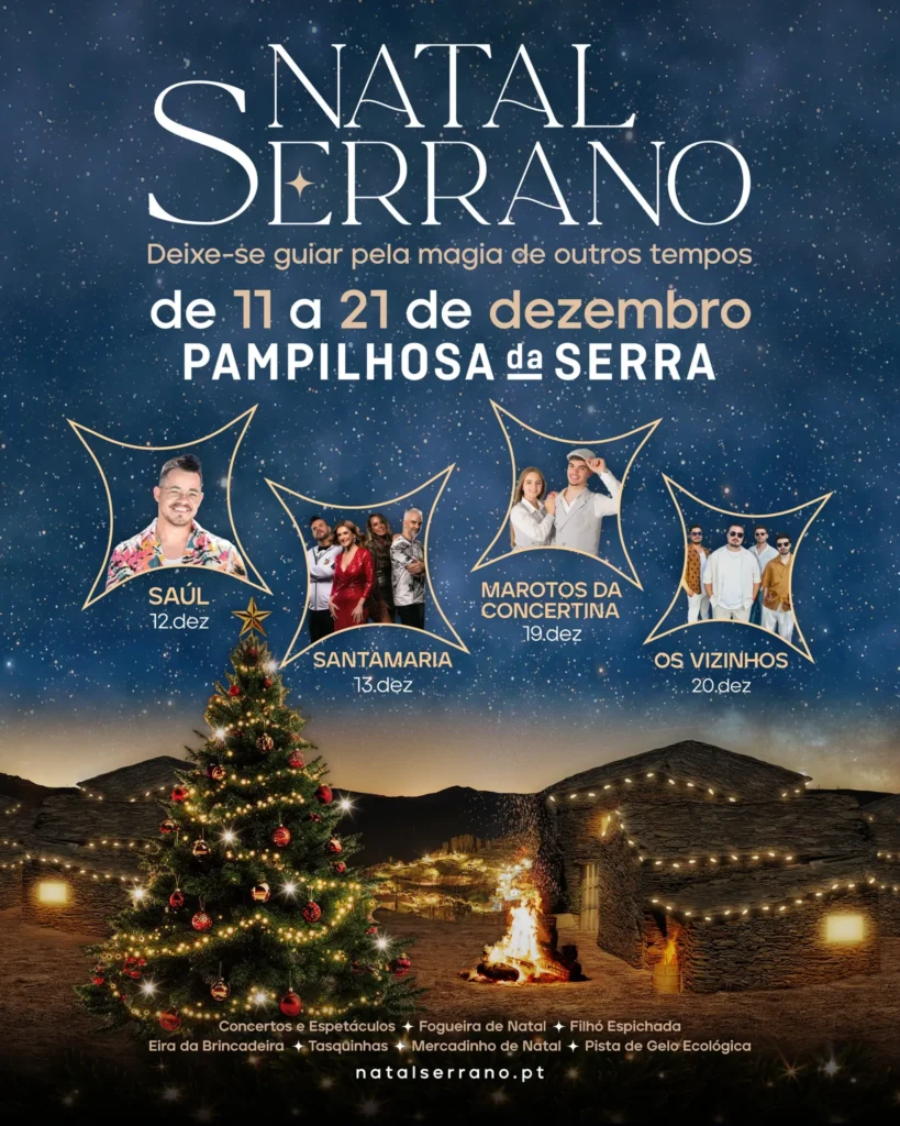 Natal Serrano 2025 na Pampilhosa da Serra