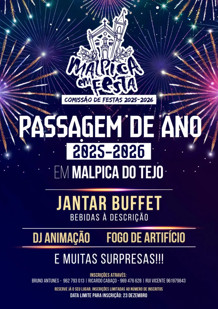 Passagem de Ano de Malpica do Tejo 2025