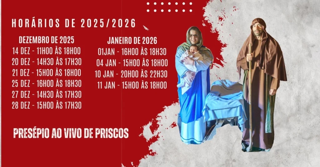 Presépio Vivo de Priscos 2025