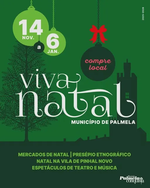 Viva o Natal 2025 em Palmela
