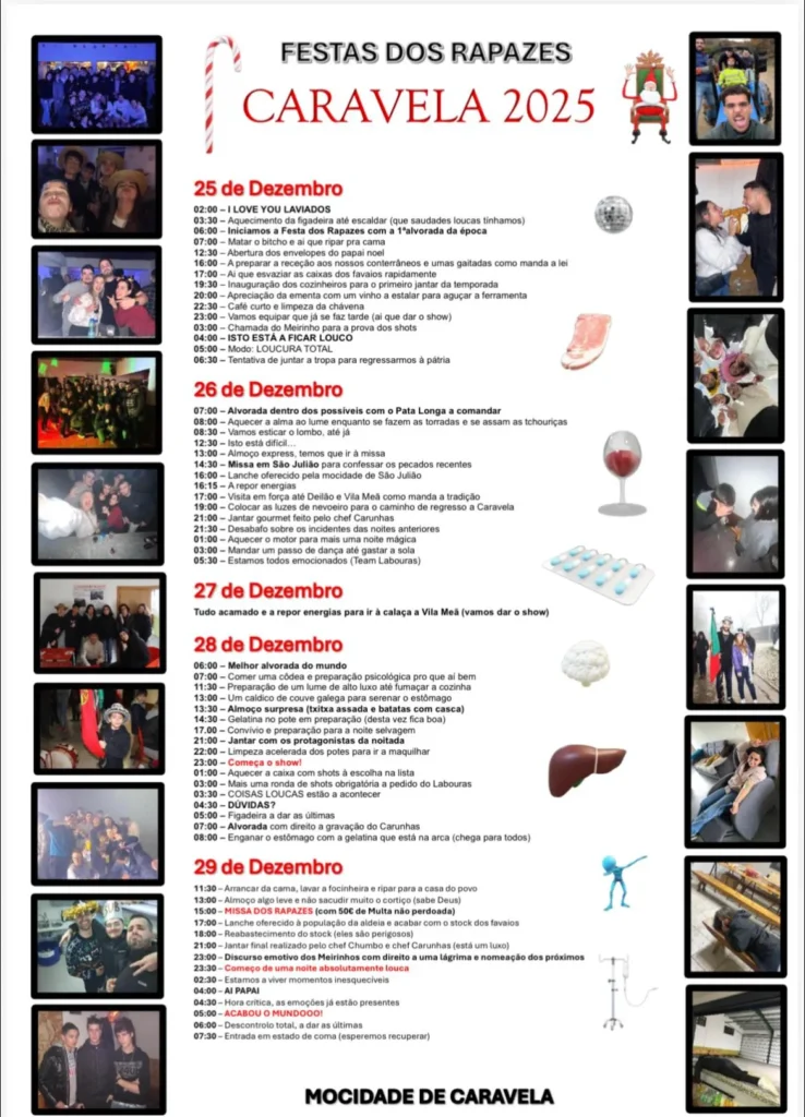 Festa dos Rapazes 2025 em Caravela