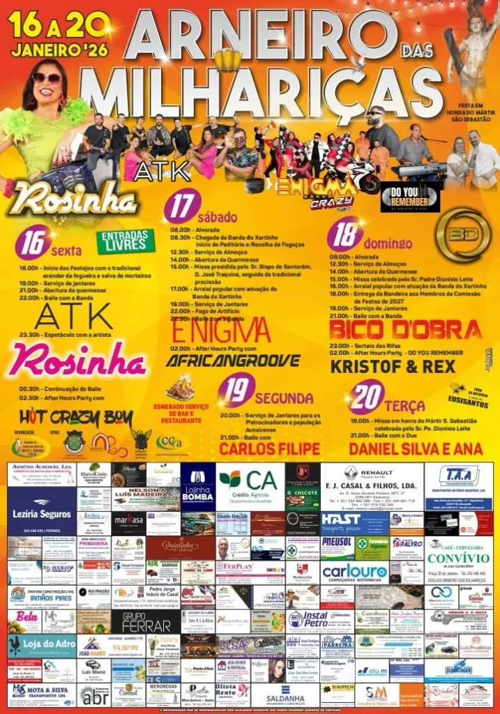 Festa de Arneiro das Milhariças 2026