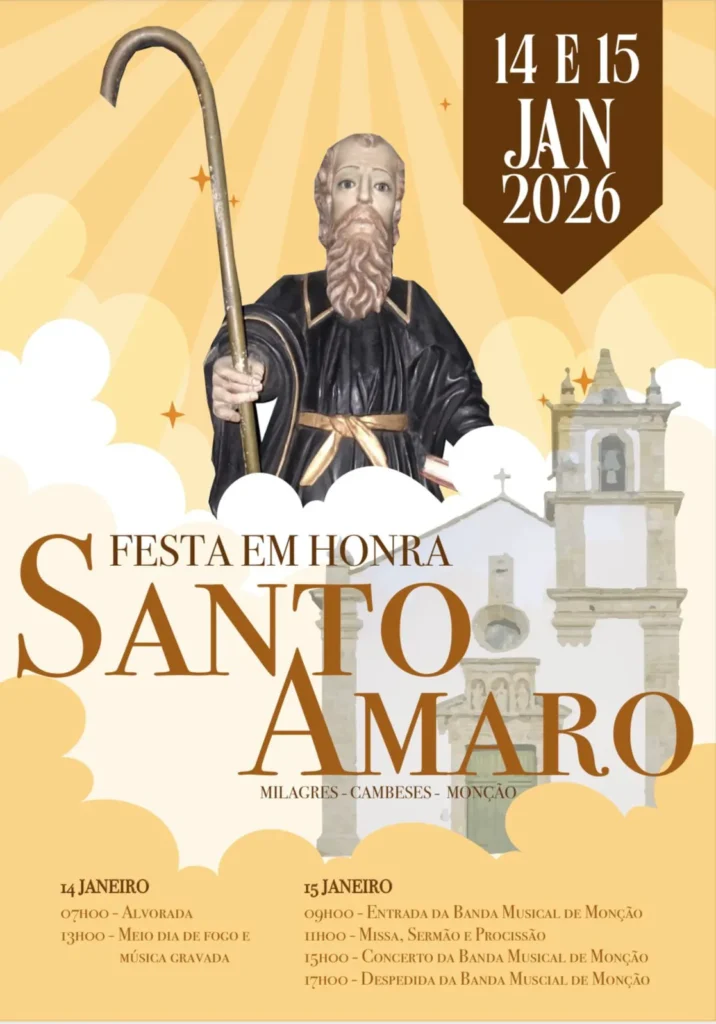 Festas de Santo Amaro 2025 em Cambeses