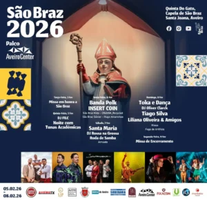 Festas de São Braz 2025 em Aveiro