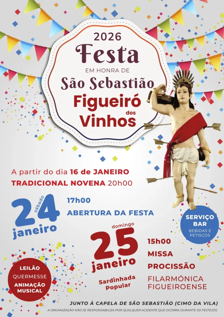 Festas de São Sebastião 2025 em Figueiró dos Vinhos