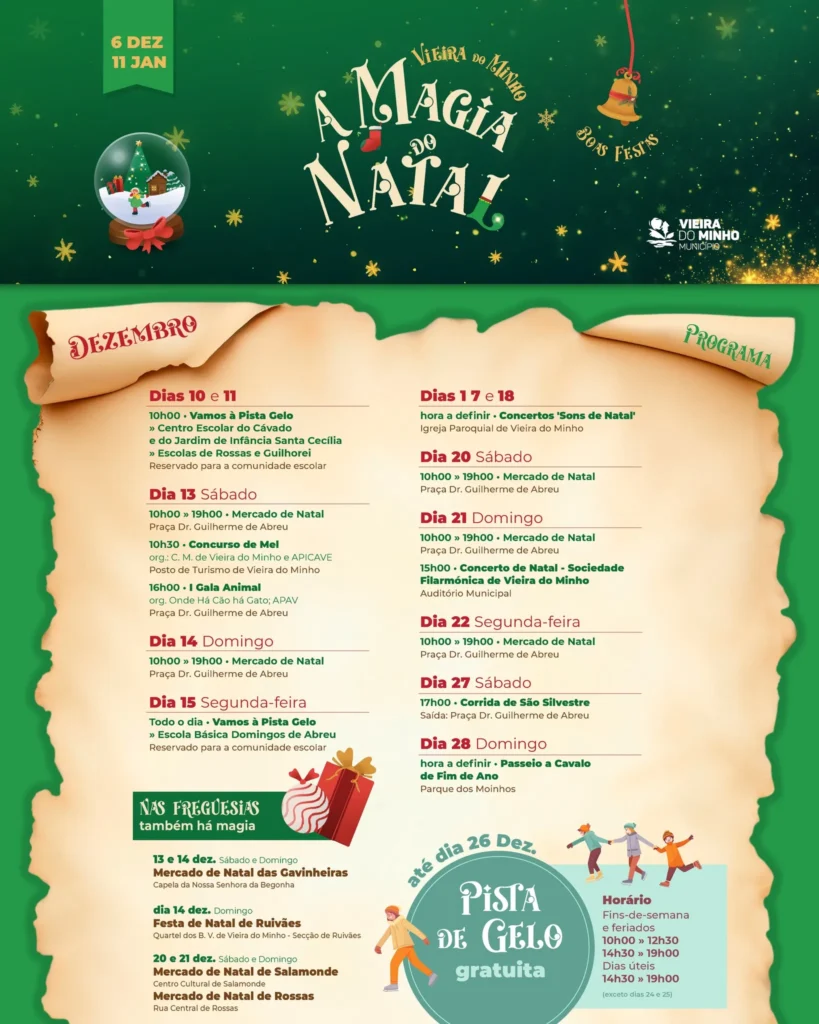 Natal de Vieira do Minho 2025