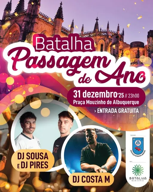 Passagem de Ano da Batalha 2025