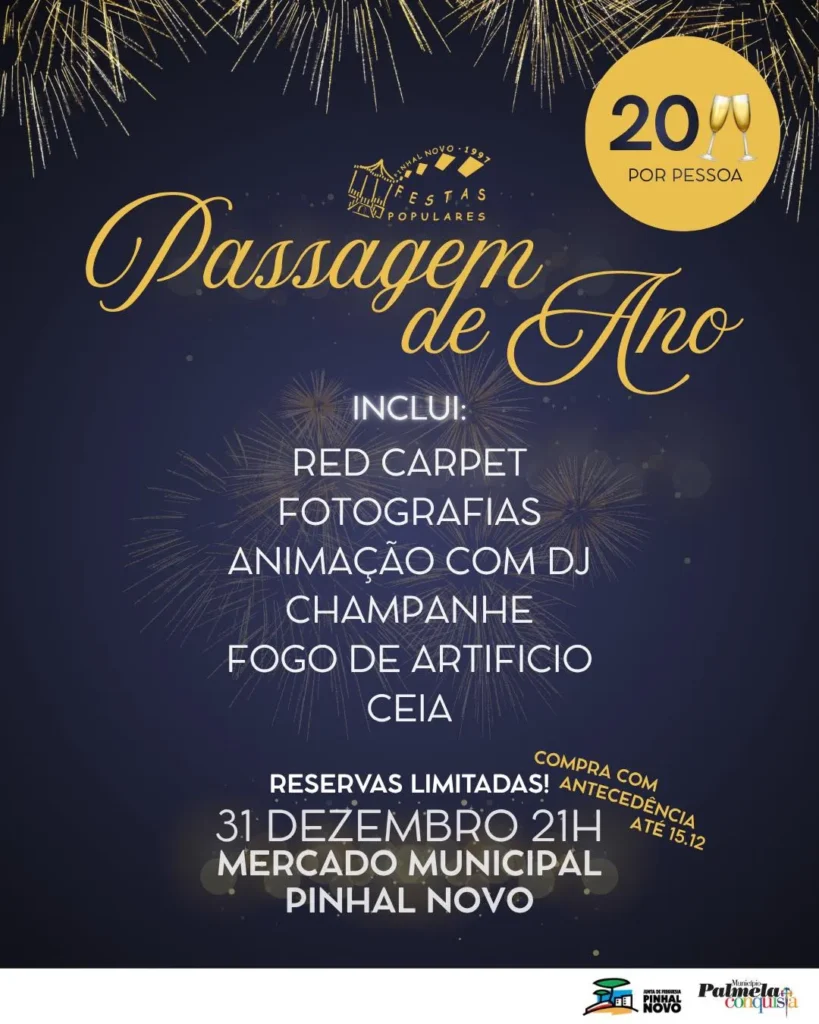Passagem de Ano de Pinhal Novo  2025