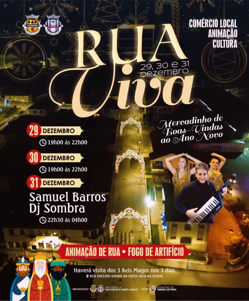 Passagem de Ano de Ribeira de Pena 2025