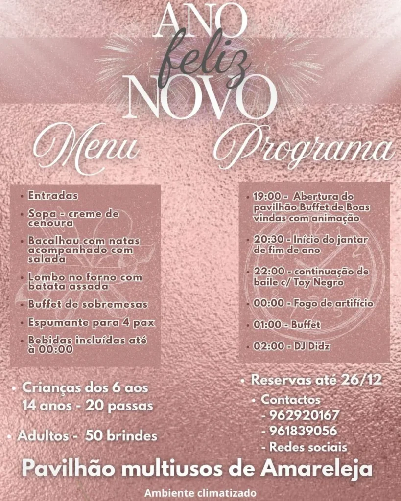 Passagem de Ano de Amareleja 2025