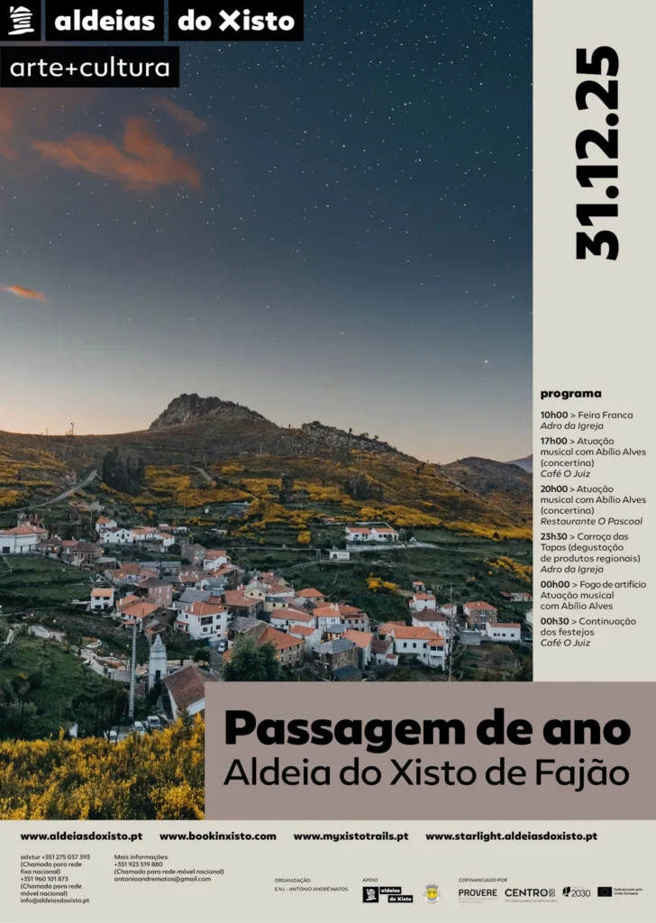 Passagem de Ano de Fajão 2025