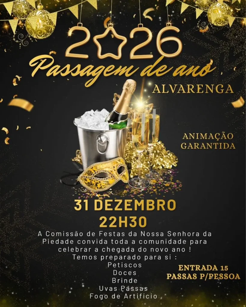 Passagem de Ano de Alvarenga 2025