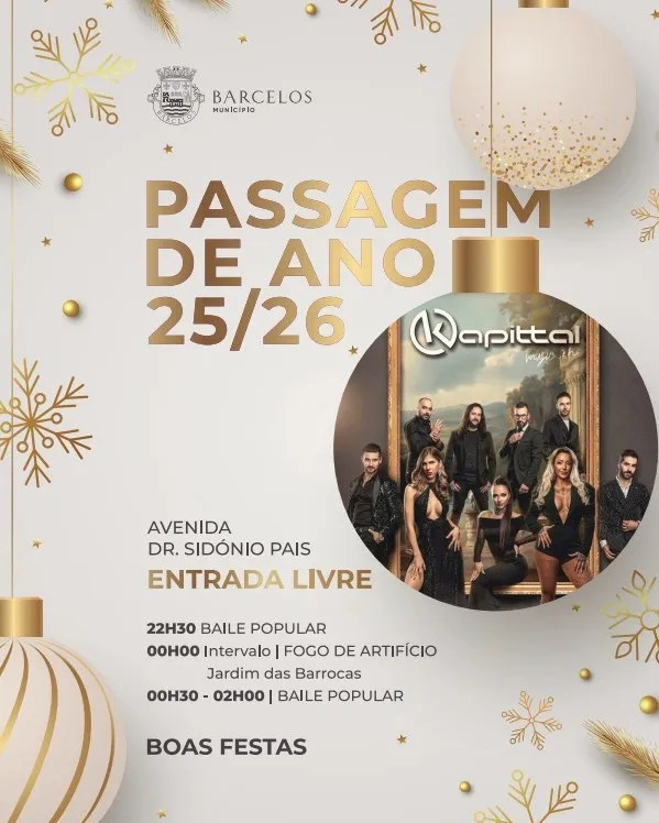 Passagem de Ano de Barcelos 2025