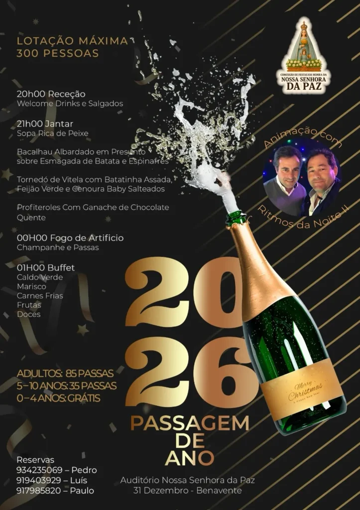 Passagem de Ano de Benavente 2025