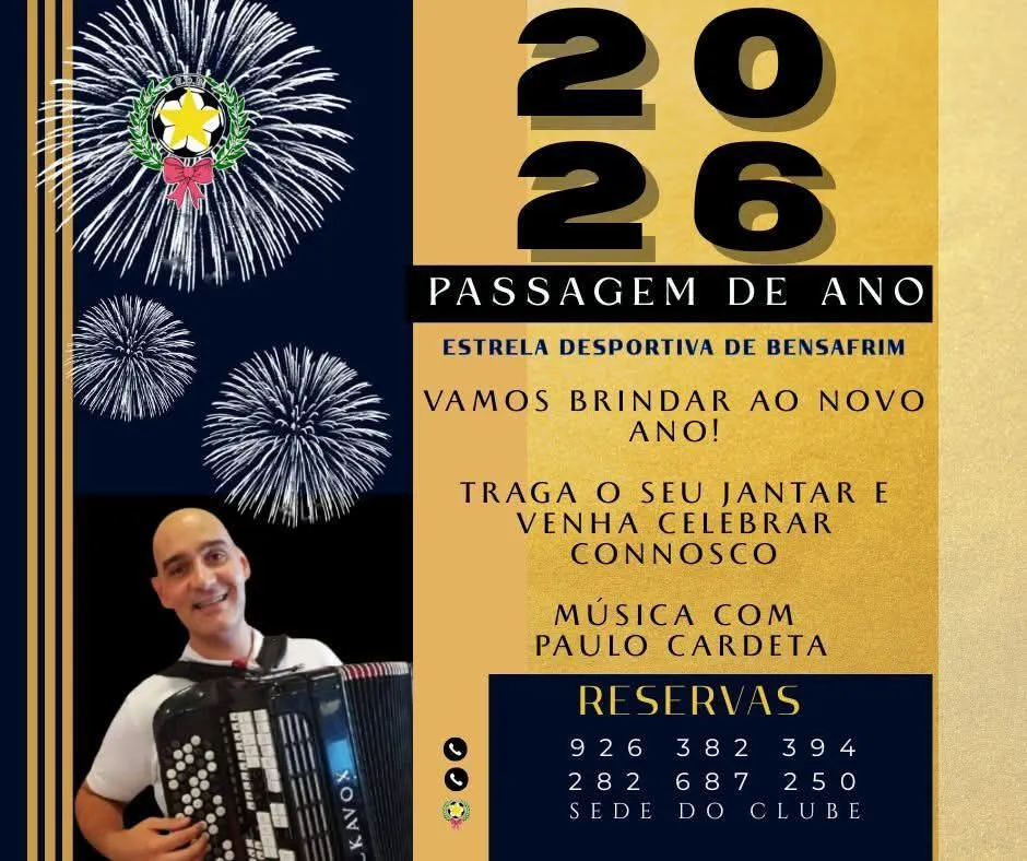 Passagem de Ano de Bensafrim 2025